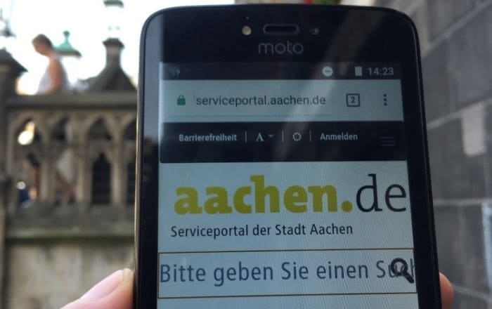 In Aachen soll bald an vielen Punkten freies WLAN zur Verfügung stehen.